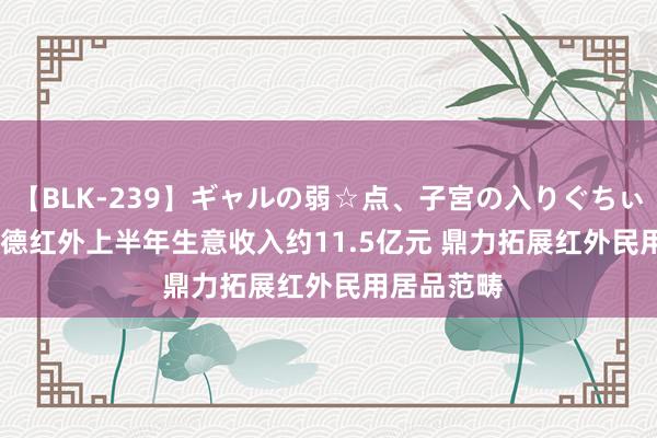 【BLK-239】ギャルの弱☆点、子宮の入りぐちぃ EMIRI 高德红外上半年生意收入约11.5亿元 鼎力拓展红外民用居品范畴